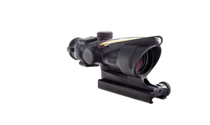 Приціл оптичний Trijicon ACOG 4x32 BAC Dual illum Amber Chevron .223/5.56 BDC
