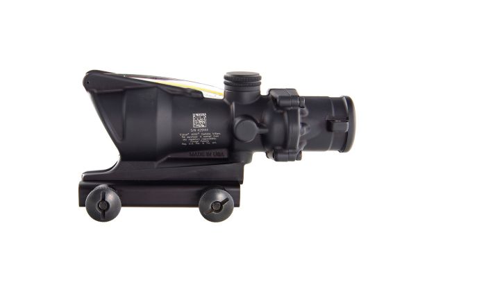 Приціл оптичний Trijicon ACOG 4x32 BAC Dual illum Amber Chevron .223/5.56 BDC