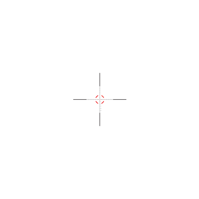 Приціл оптичний Trijicon Credo 1-6x24 MRAD Segmented Circle FFP Red