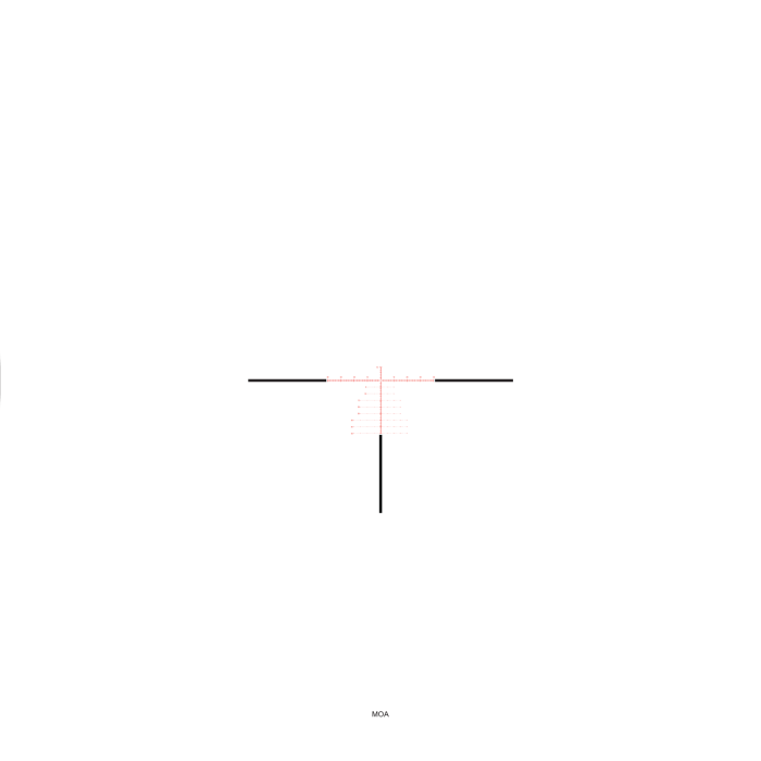 Приціл оптичний Trijicon Credo 2-10x36 MOA 30mm Tree Crosshair SFP Red