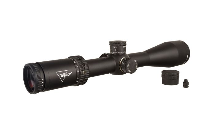 Приціл оптичний Trijicon Tenmile 4-24x50 MRAD Ranging Crosshair SFP Red