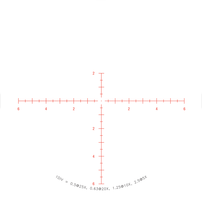 Приціл оптичний Trijicon Tenmile 5-25x50 MRAD Crosshair SFP Red
