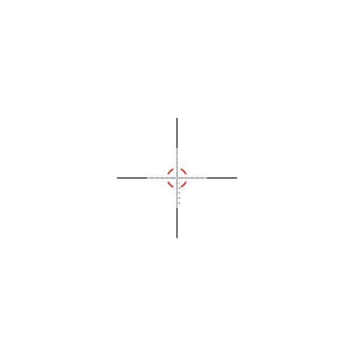 Приціл оптичний Trijicon VCOG 1-8x28 Red MRAD Crosshair
