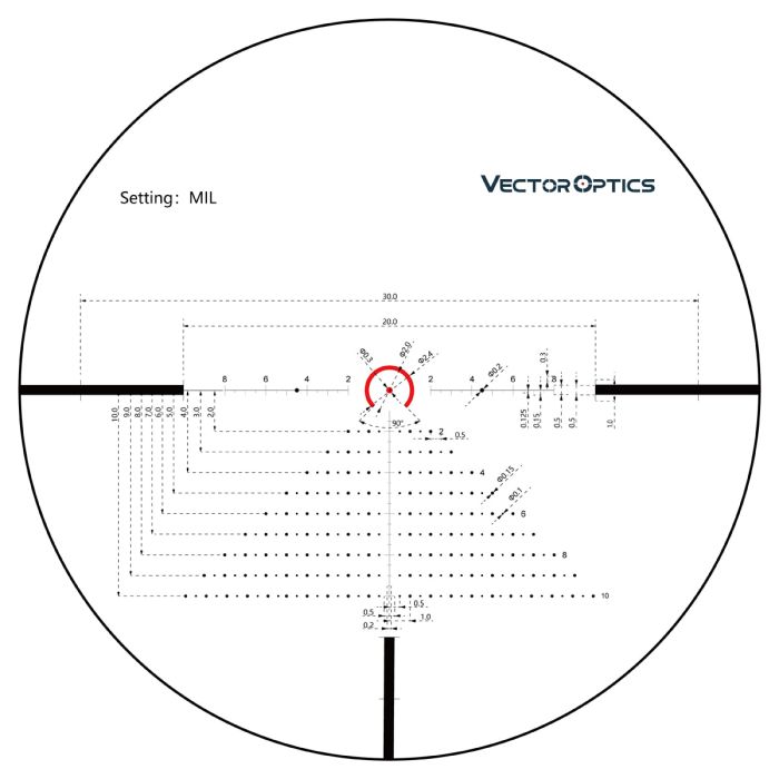 Приціл оптичний Vector Optics Constantine 1-8x24 30 мм illum FFP SCFF-32