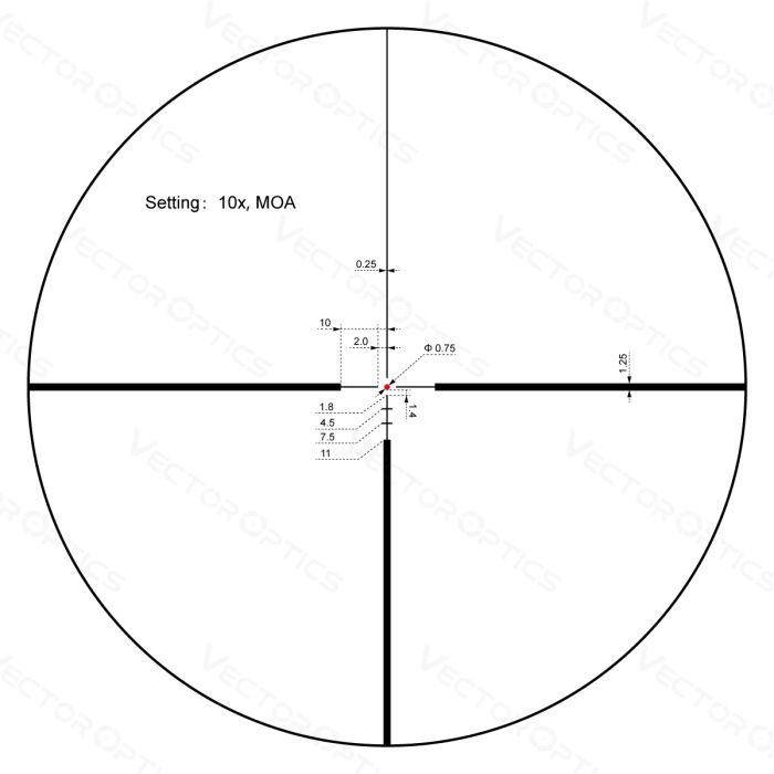 Приціл оптичний Vector Optics Continental X6 2-12x50 G4 SFP SCOM-15