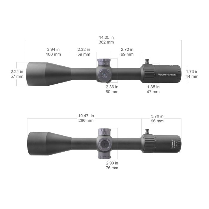 Приціл оптичний Vector Optics Marksman 6-24х50 FFP SCFF-26