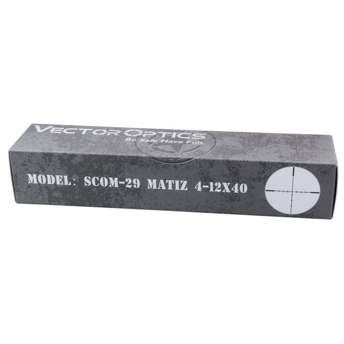 Приціл оптичний Vector Optics Matiz 4-12x40 1" SFP SCOM-29