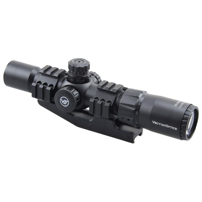 Приціл оптичний Vector Optics MUSTANG GENII 1-4X30 (30 мм) Illum SFP