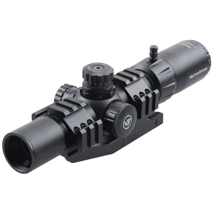 Приціл оптичний Vector Optics MUSTANG GENII 1-4X30 (30 мм) Illum SFP