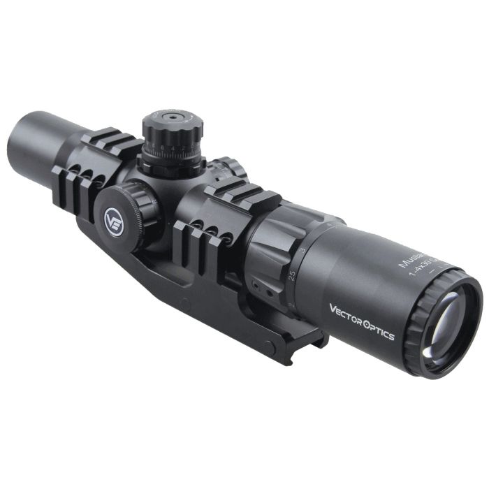 Приціл оптичний Vector Optics MUSTANG GENII 1-4X30 (30 мм) Illum SFP
