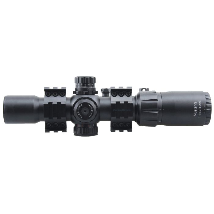 Приціл оптичний Vector Optics MUSTANG GENII 1-4X30 (30 мм) Illum SFP