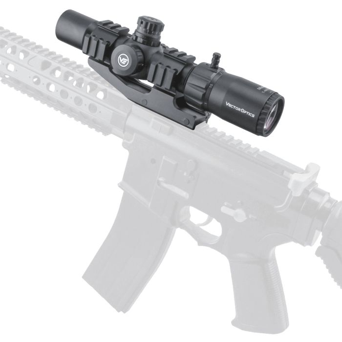 Приціл оптичний Vector Optics MUSTANG GENII 1-4X30 (30 мм) Illum SFP