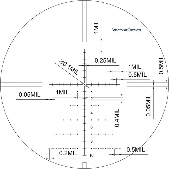 Приціл оптичний Vector Optics Paragon 6-30x56 SFP GenII SCOL-27