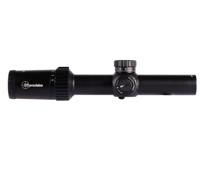 Приціл оптичний XD Precision Black-C.Q.B F1 1-6x24 сітка BDC