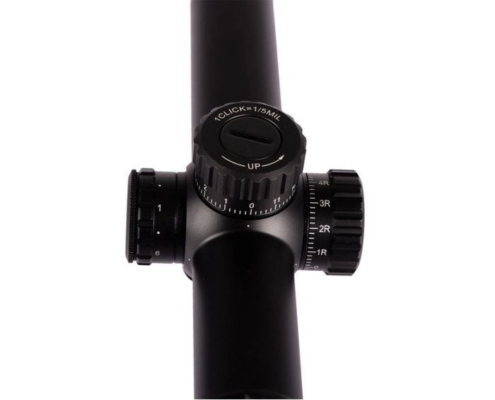 Приціл оптичний XD Precision Black-C.Q.B F1 1-6x24 сітка BDC
