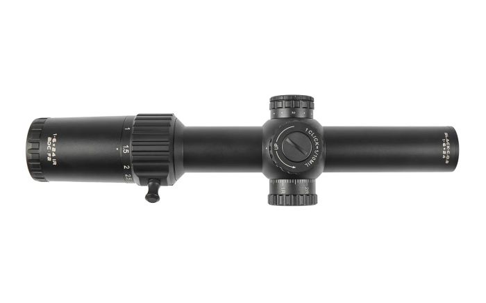 Приціл оптичний XD Precision Black-C.Q.B F2 1-6x24 сітка BDC