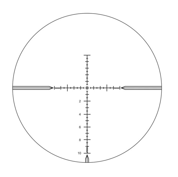 Приціл оптичний XD Precision Black-LR F1 4-24x50 сітка MPX1