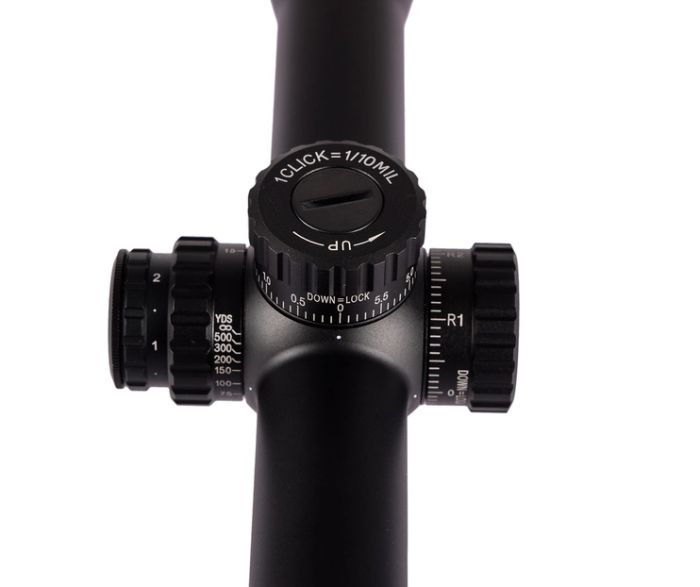 Приціл оптичний XD Precision Black-LR F1 4-24x50 сітка MPX1