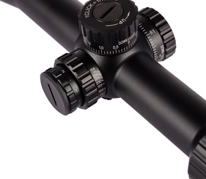 Приціл оптичний XD Precision Black-LR F1 4-24x50 сітка MPX1