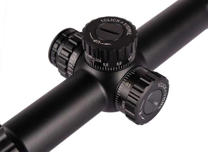 Приціл оптичний XD Precision Black-LR F1 4-24x50 сітка MPX1