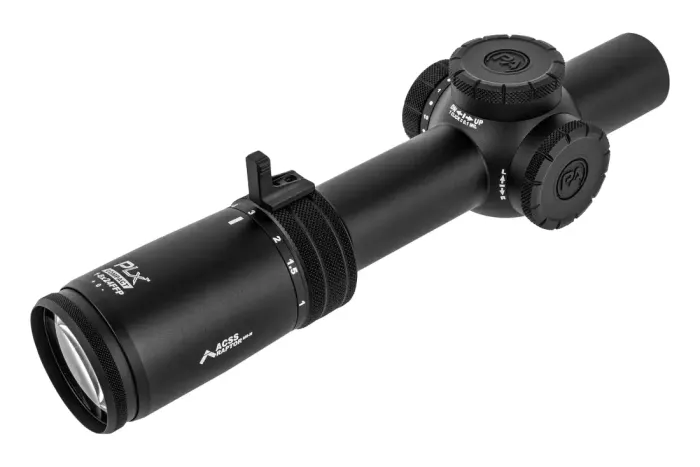 Приціл Primary Arms PLxC 1-8x24 F1 сітка ACSS Raptor M8 5.56/.308 Meter з підсвічуванням