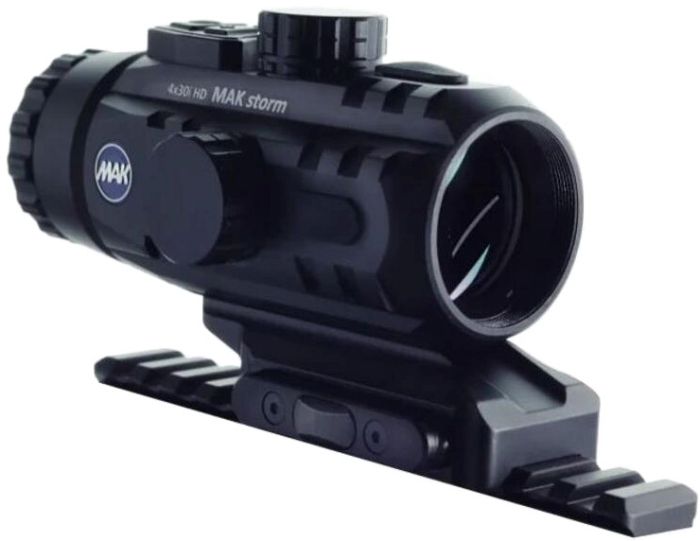 Приціл призматичний MAK MAKstorm 4x30i HD Picatinny/Weaver