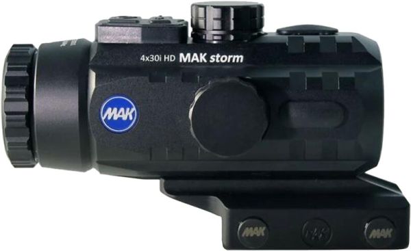 Приціл призматичний MAK MAKstorm 4x30i HD Picatinny/Weaver