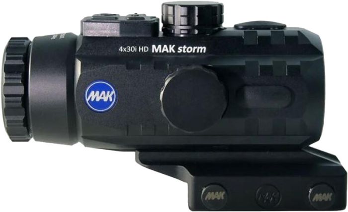 Приціл призматичний MAK MAKstorm 4x30i HD Picatinny/Weaver
