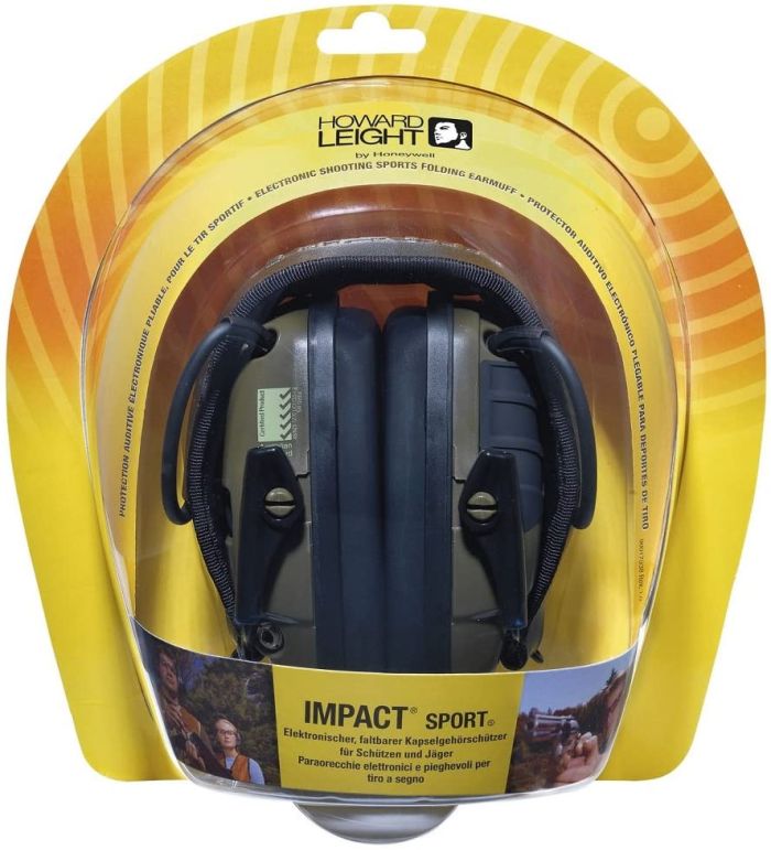 Навушники активні Howard Leight Impact Sport R-01526 Olive