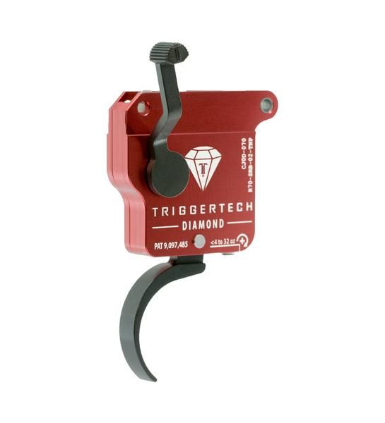 УСМ TriggerTech Diamond Curved для REM 700 регульований одноступеневий (зусилля спуску -  4 oz - 32 oz)