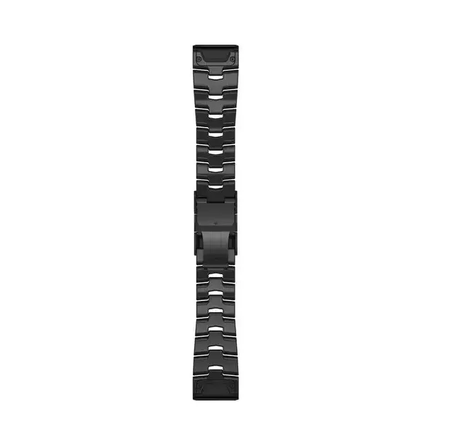 Ремінець титановий Garmin QuickFit 26 мм з DLC-покриттям для Fenix, Tactix, Enduro, Quatix, D2, Descent Carbon Grey