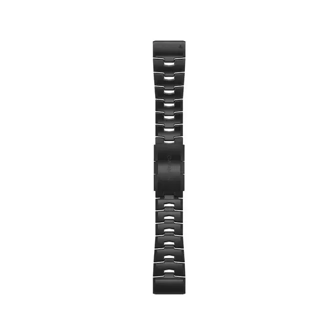 Ремінець титановий Garmin QuickFit 26 мм з DLC-покриттям для Fenix, Tactix, Enduro, Quatix, D2, Descent Carbon Grey