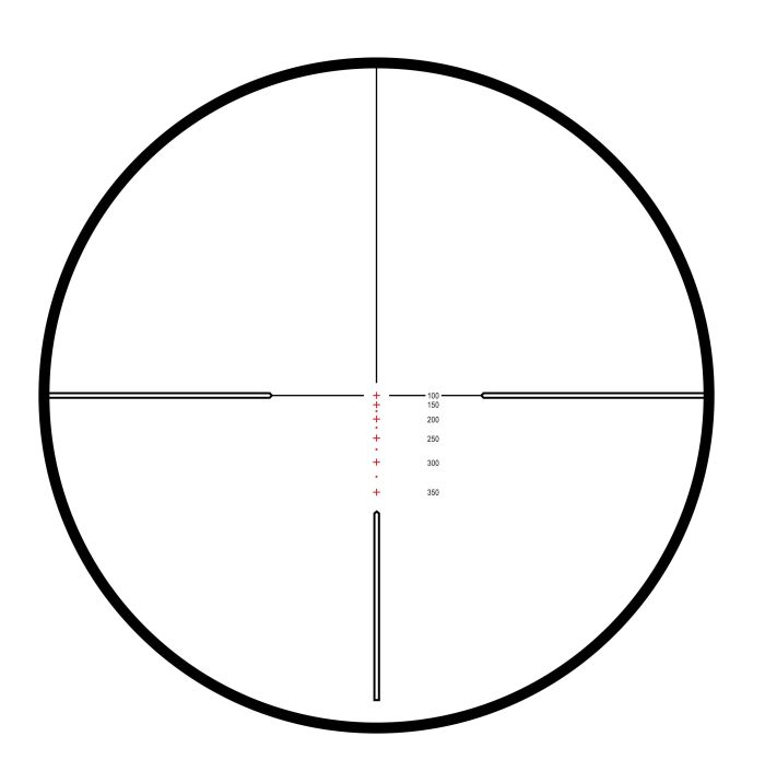 Приціл оптичний Hawke Vantage 4-12х40 AO сітка 17HMR 12х з підсвічуванням (14241)