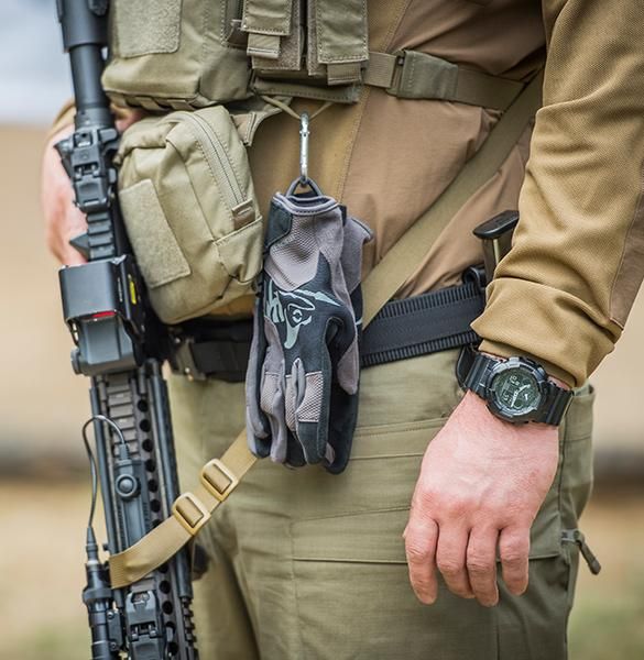 Рукавиці Helikon-Tex All Round Tactical Gloves Black/Shadow Coyote/Adaptive Green