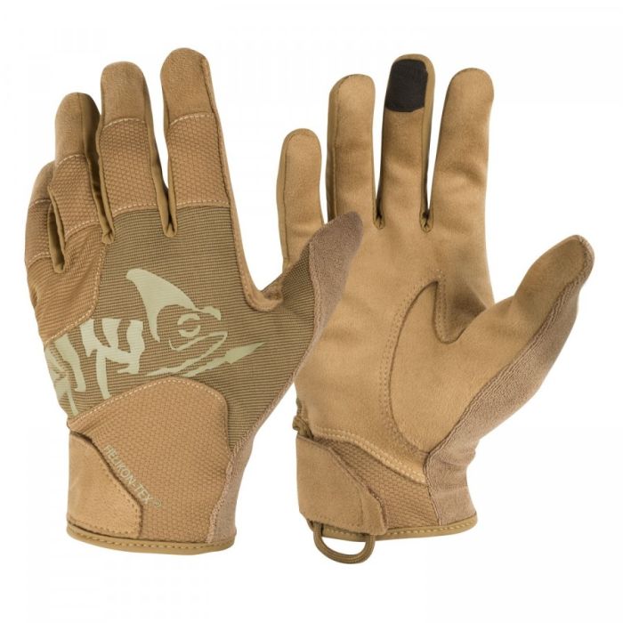 Рукавиці Helikon-Tex All Round Tactical Gloves Black/Shadow Coyote/Adaptive Green