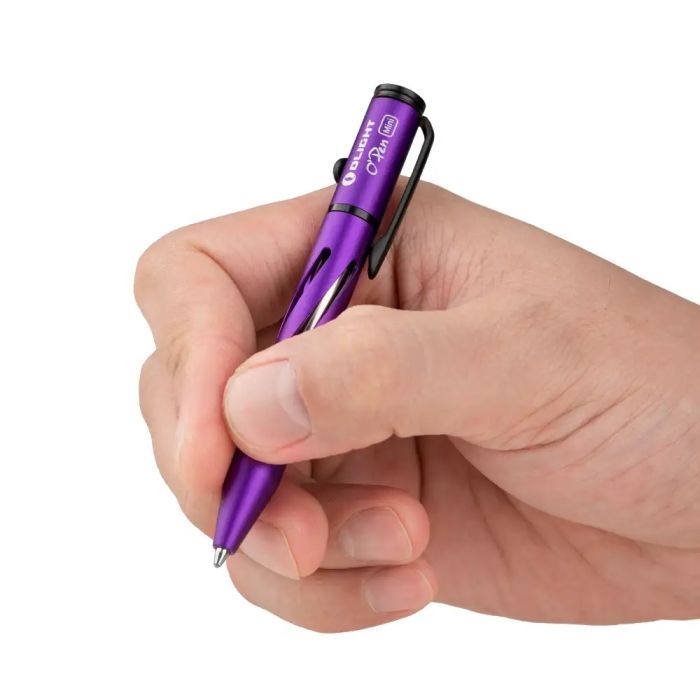 Ручка кулькова Olight Open Mini Purple