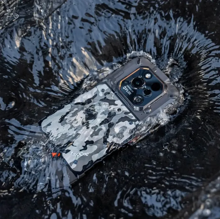 Захищений смартфон з тепловізійною камерою RugOne Xever 7 Pro 12/512GB 5G FLIR Lepton® - MIL-STD-810H - IP69K - IP68 (6975326660976)