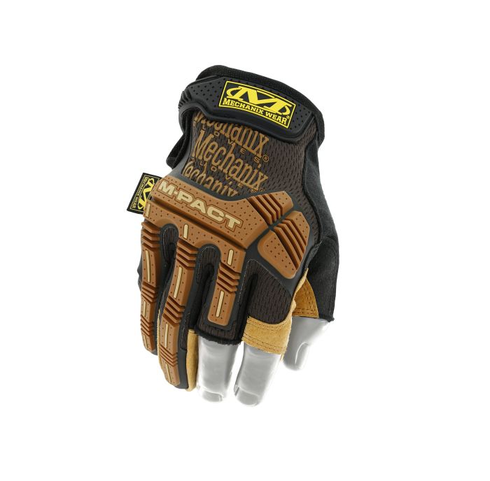Рукавички Mechanix M-Pact Framer Leather Brown