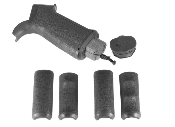 Руків'я пістолетне MFT Engage AR15 зі змінними накладками Black EPGI16