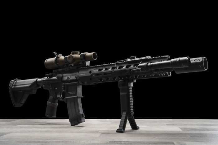 Руків'я-сошки Strike Industries Strike Bipod Grip Picatinny Black SI-AR-BIPOD