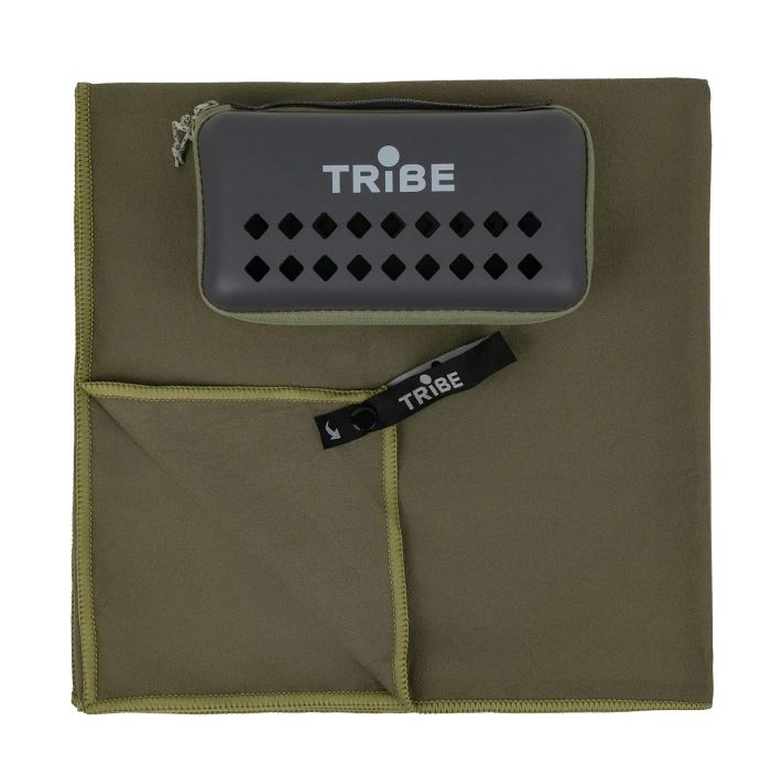 Рушник з мікрофібри Tribe Pocket Towel 50х100 см T-LC-0001-M Army Green