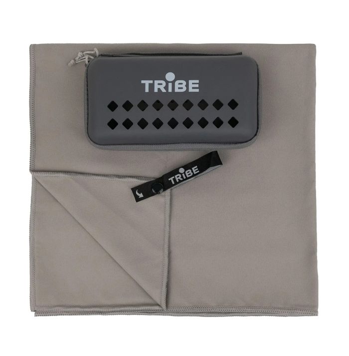 Рушник з мікрофібри Tribe Pocket Towel 75х150 см T-LC-0001-XL Grey