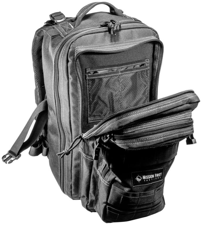 Рюкзак MFT Warrior 30 літрів чорний B1-W3BP-BL