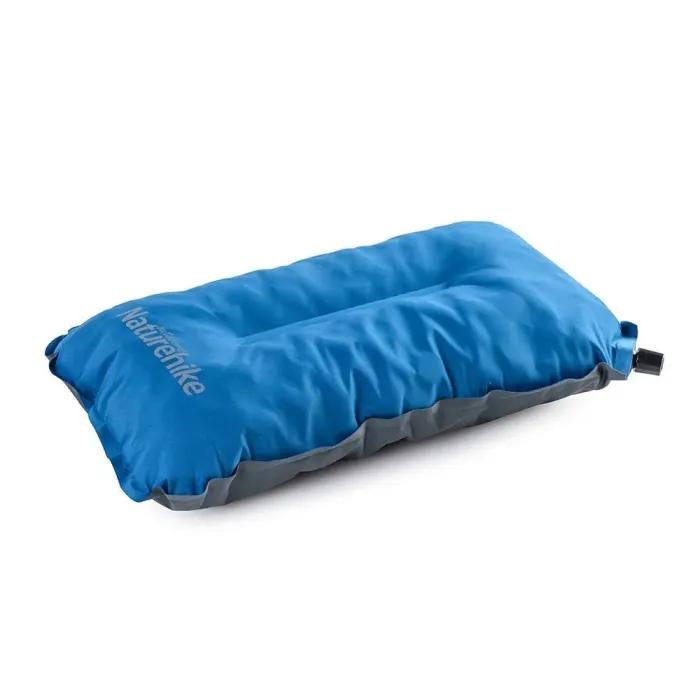 Самонадувна подушка Naturehike Sponge automatic Inflatable Pillow NH17A001-L (колір - блакитний)