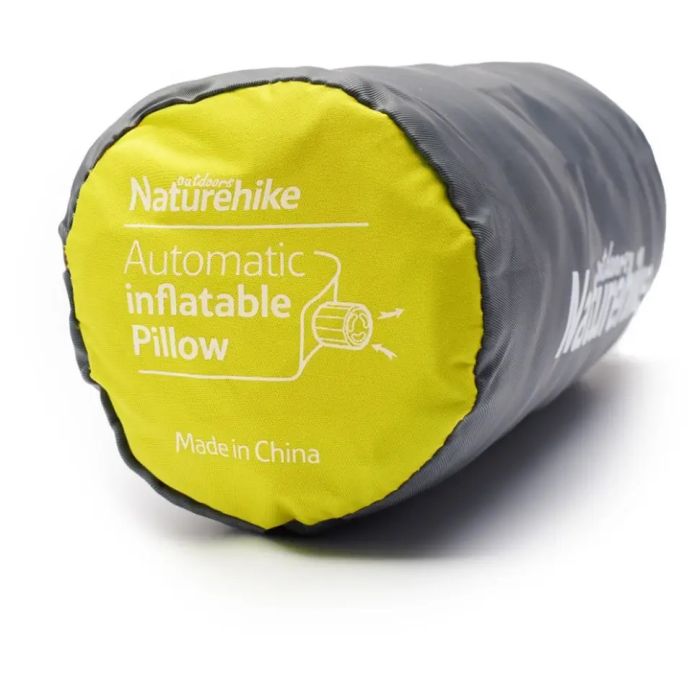 Самонадувна подушка Naturehike Sponge automatic Inflatable Pillow NH17A001-L (колір - жовтий)