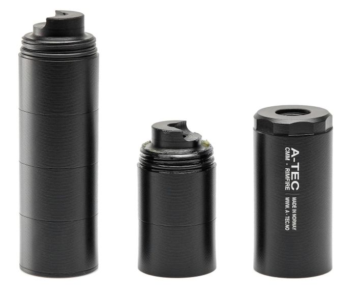 Саундмодератор A-TEC CMM-6 кал. .22 LR (підходить під кал. 22 WMR; 17 HMR; 22 Hornet), різьба - 1/2"-20