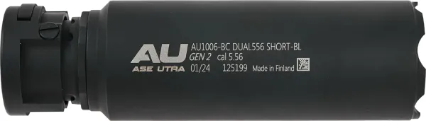 Саундмодератор Ase Utra DUAL556-S-BL GEN2 Short Black (AU1006-BC)