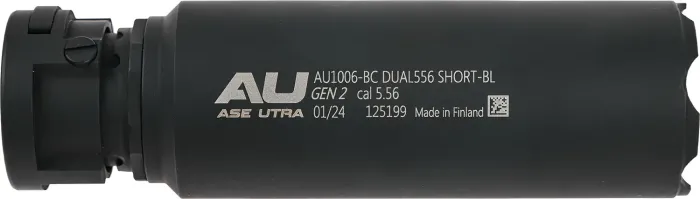 Саундмодератор Ase Utra DUAL556-S-BL GEN2 Short Black (AU1006-BC)