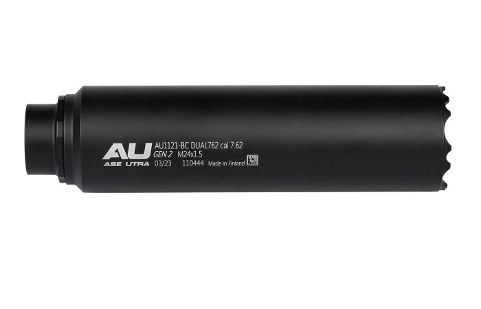 Саундмодератор Ase Utra DUAL762 Cerakote кал. 7.62 різьба M24x1.5 (AU1121-BC)