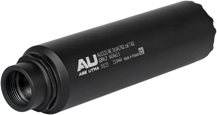 Саундмодератор Ase Utra DUAL762 Cerakote кал. 7.62 різьба M24x1.5 (AU1121-BC)